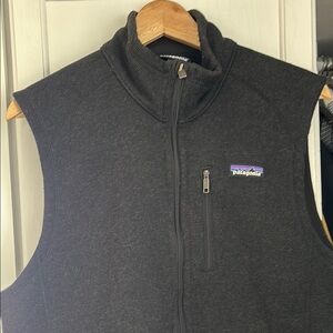 Patagonia Black Better Sweater Fleece Vest size M